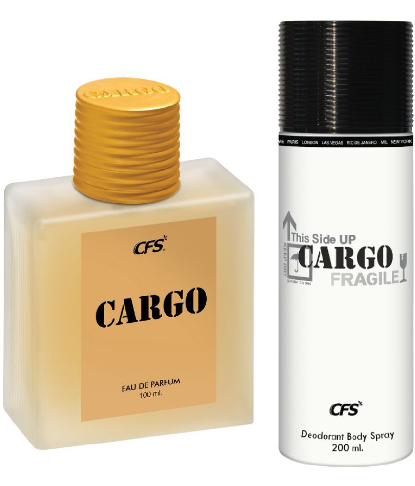     			CFS Cargo Khakhi EDP Long Lasting Perfume & Cargo White Deodorant Body Spray