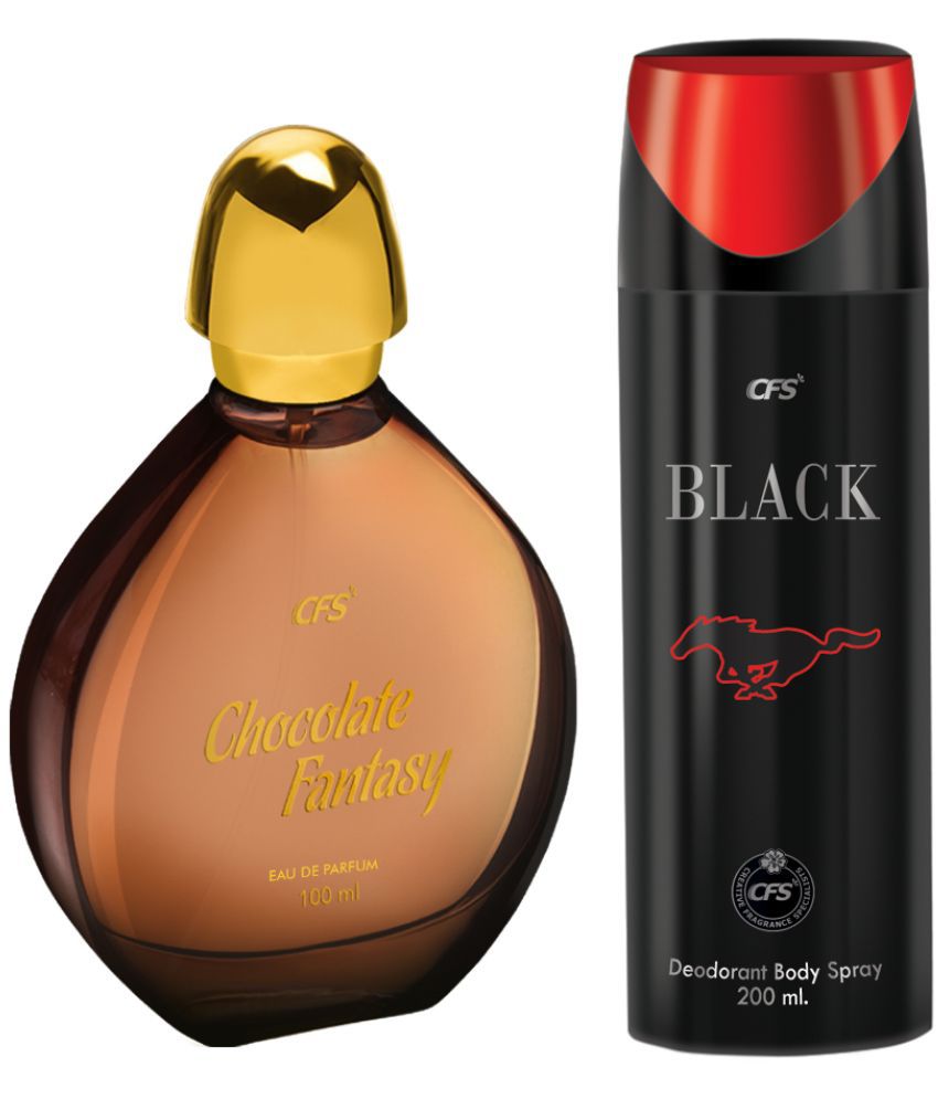     			CFS Chocolate Fantasy EDP Long Lasting Perfume&Black Deodorant Body Spray