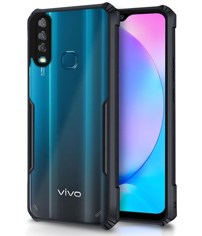    			Case Vault Covers Shock Proof Case Compatible For Polycarbonate Vivo Y12 ( Pack of 1 )
