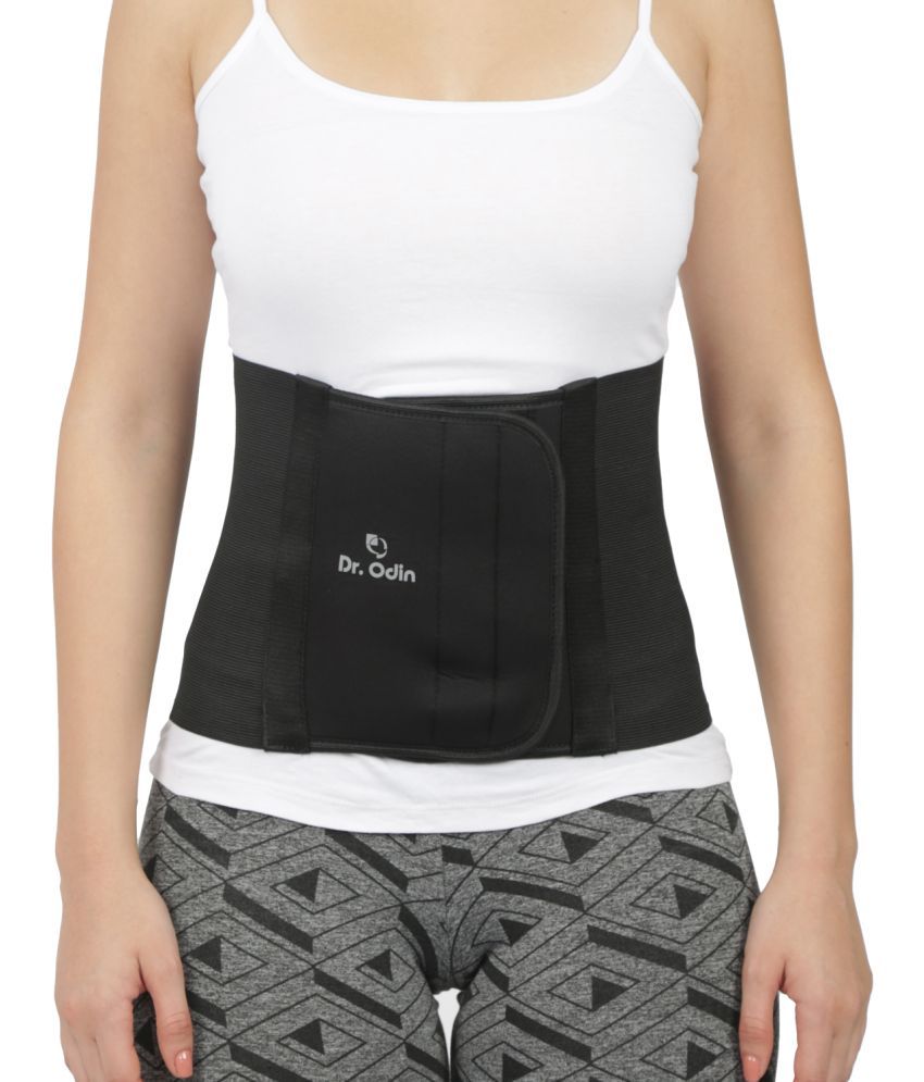     			Dr. Odin Abdominal Binder 8" Support Belt Compression for Surgery, Post Delivery Abdominal Belt - Medium Size