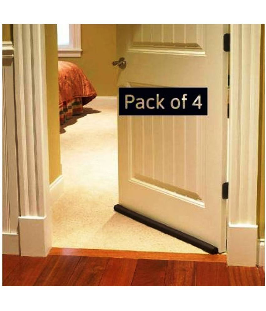     			Excent Door Bottom Sealing Strip Guard For Door (Size-42 inch) (Pack of 4 ) (Brown) Door Seal