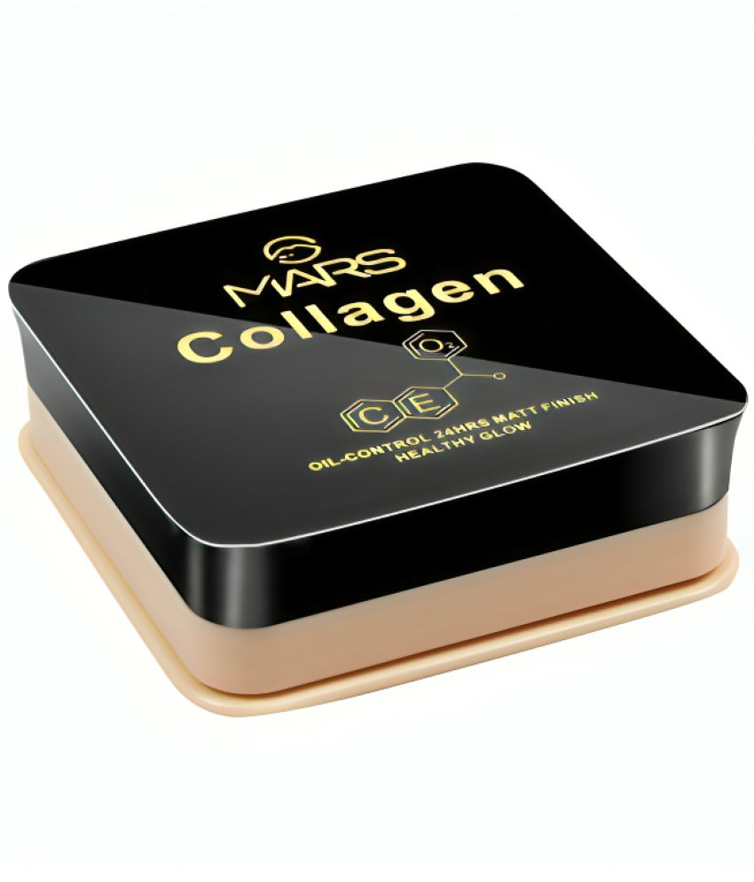     			MARS Oil-Control 24 Hrs Matte Finish Healthy Glow Compact Powder For All Skin Type Shade-01Cream