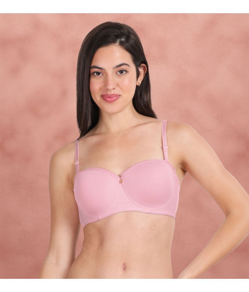     			Susie Nylon Women's Balconette Bra ( Pink ) S093-CandyPink