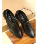 Action Black Men's Slip On Formal Shoes