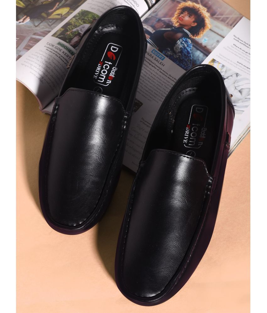     			Action Black Men's Slip on