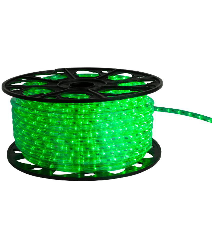     			EKRAJ Green 4M LED Rope Light ( Pack of 1 )
