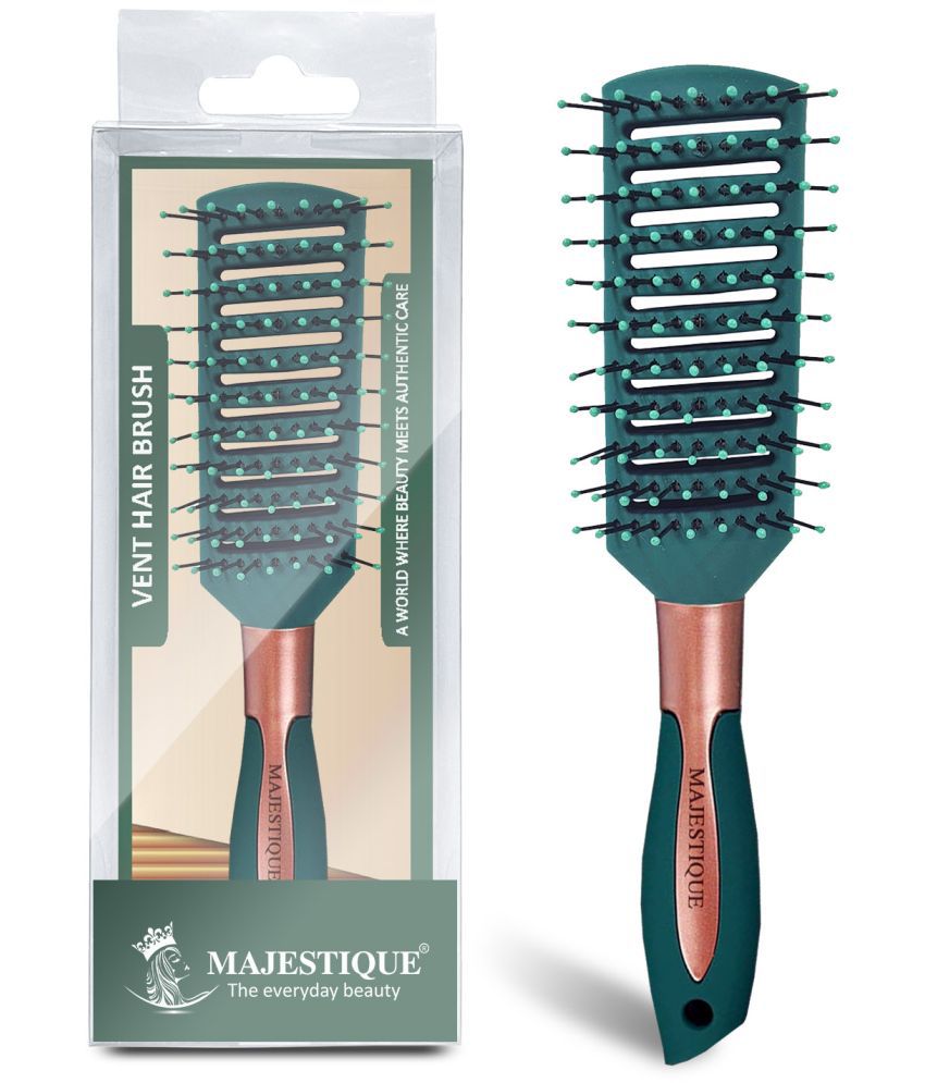     			MAJESTIQUE Vented Brush For All Hair Types ( Pack of 1 )