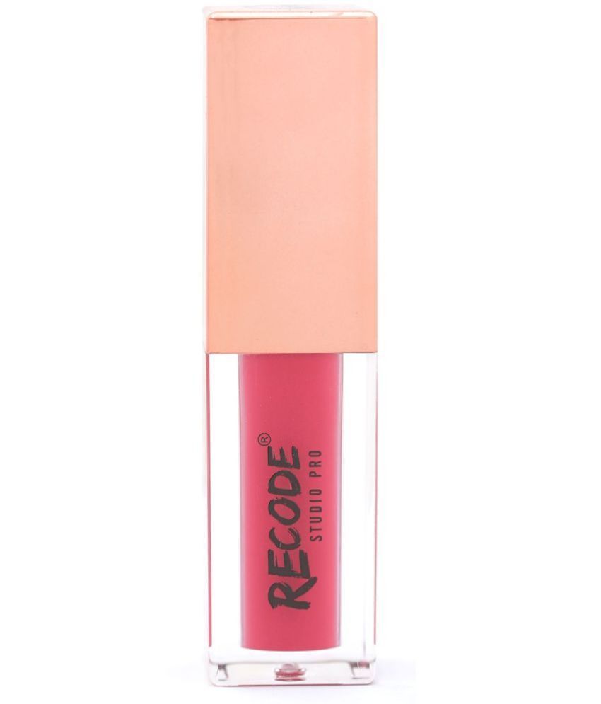     			RECODE Hot Pink Matte Lipstick 3