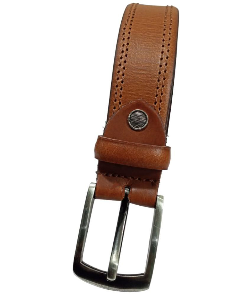     			ULTIFAB - Tan Leather Men's Formal Belt ( Pack of 1 )