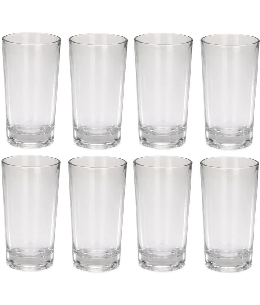     			AFAST Designer Glass Glass Glasses 250 ml ( Pack of 8 )