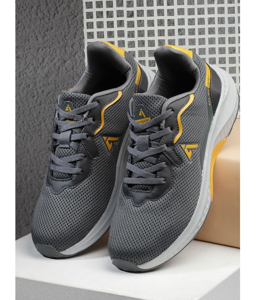     			Action Sports Shoes For Men Gray Men's Sports Running Shoes