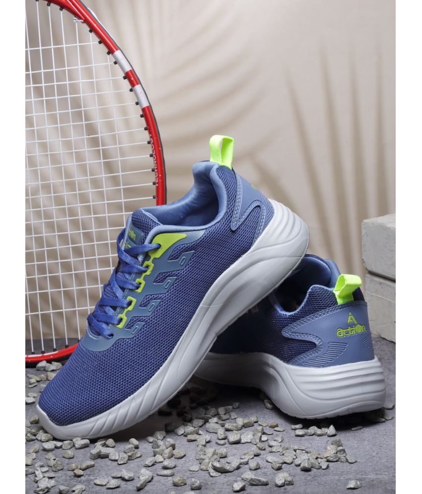     			Action Sports Shoes For Men Light Blue Men's Sports Running Shoes