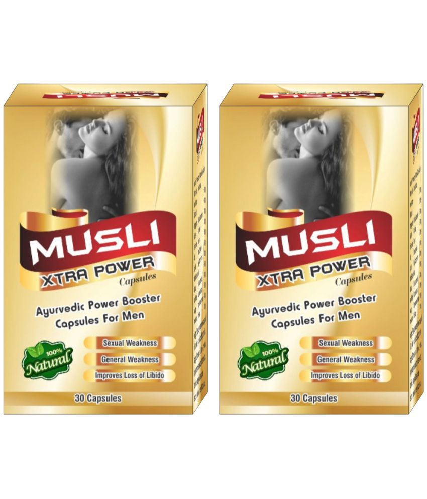     			Cackle's Musli Xtra Power Herbal Capsule 30no.s For Men Pack of 2