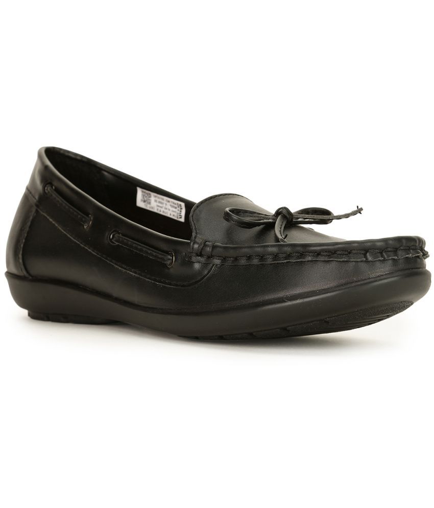     			Bata Black Women's Loafers