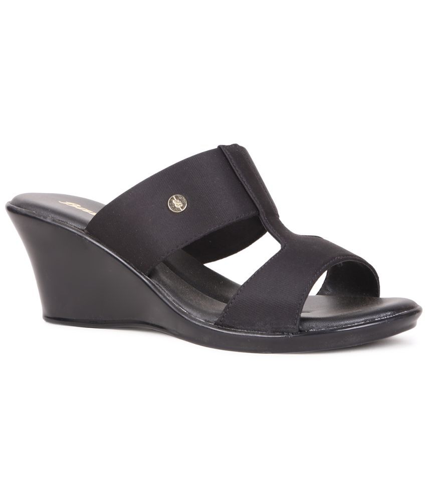     			Bata Black Women's Sandal Heels