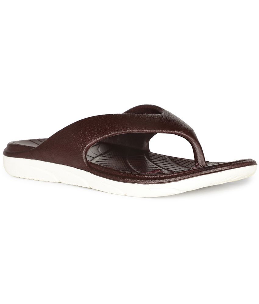     			Bata Brown Women's Flip Flop