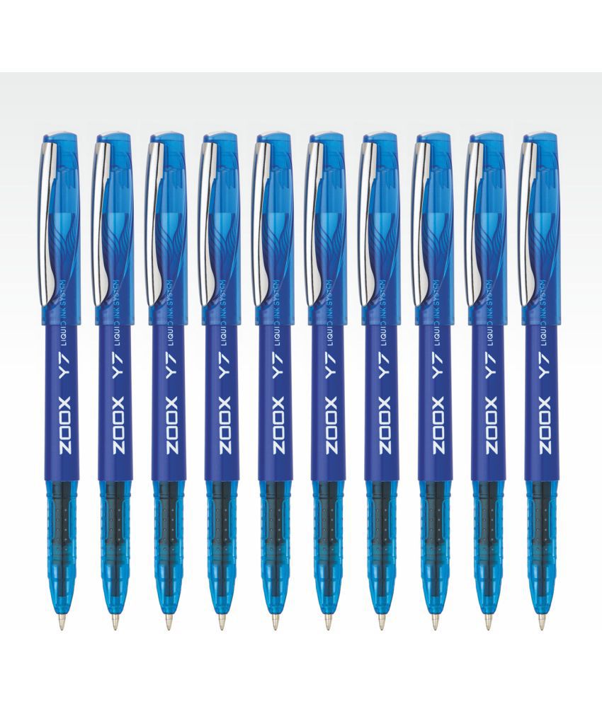     			Flair Zoox Y7 Ball Pen Blue Pack of 10