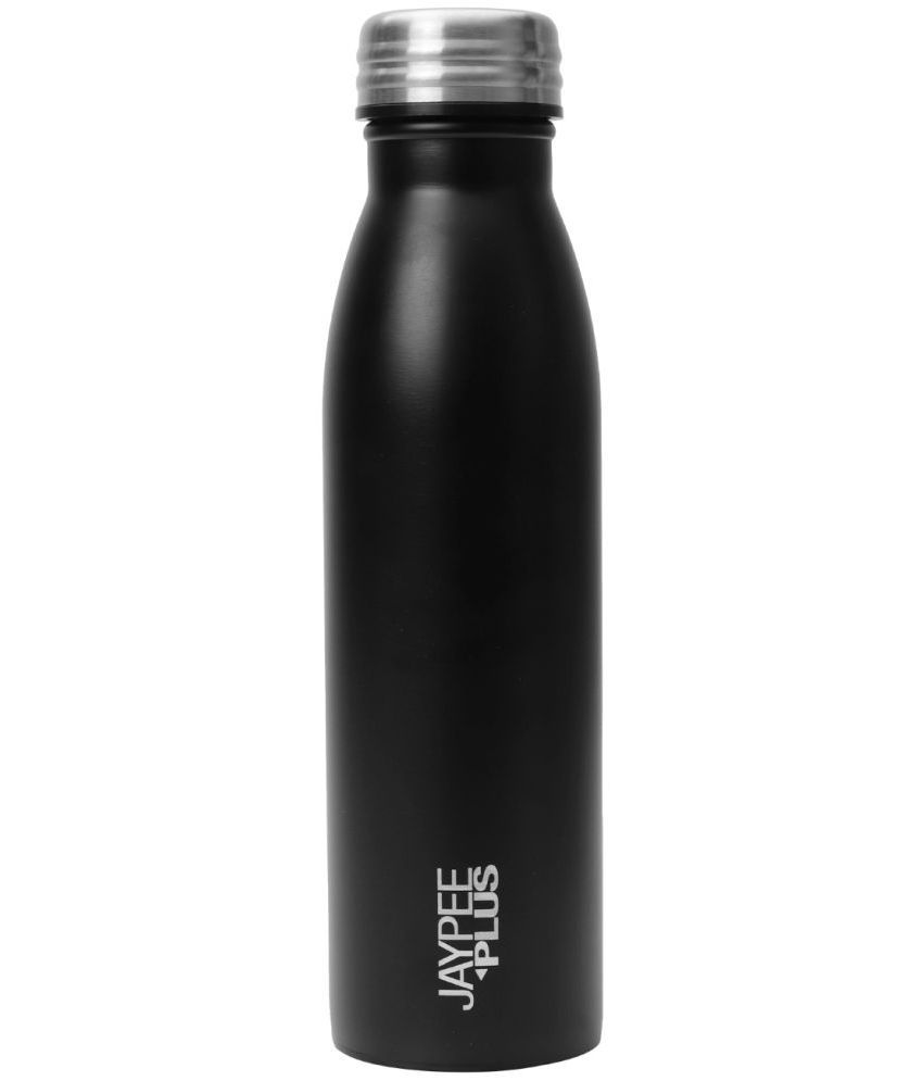     			Jaypee Plus Black Stainless Steel Fridge Water Bottle 750 mL ( Set of 1 )