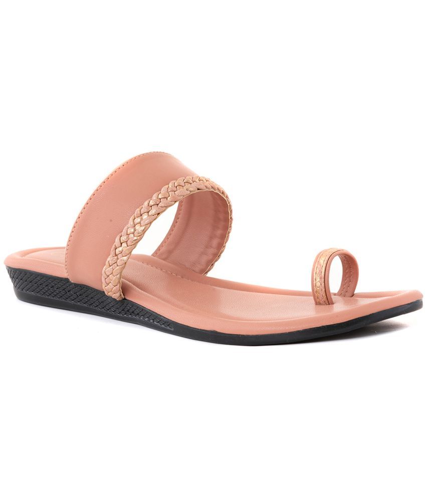     			KHADIM Pink Women's Flats