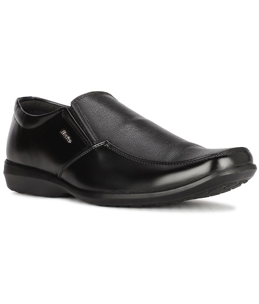     			Bata Black Men's Slip On Formal Shoes