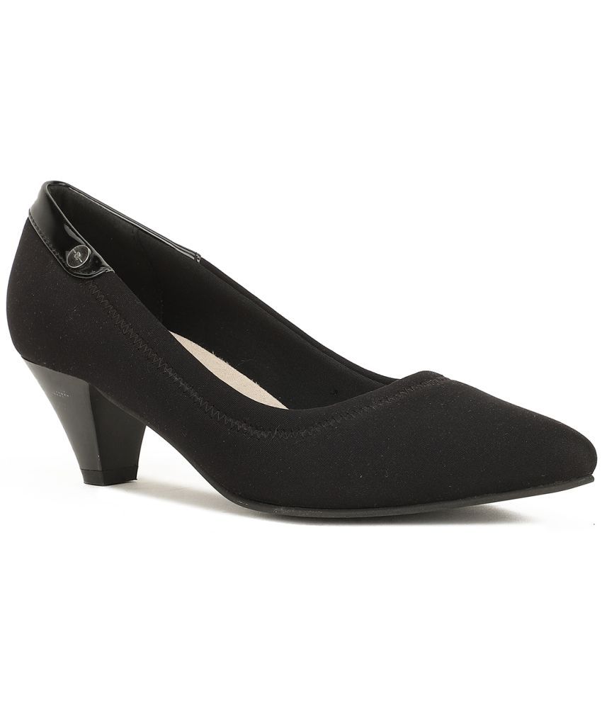     			Bata Black Women's Pumps Heels