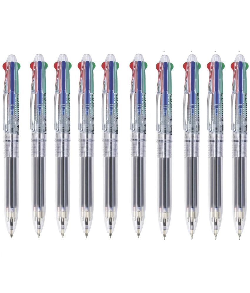     			Flair Sunny Ball Pen Pack of 10 - Mixed Color