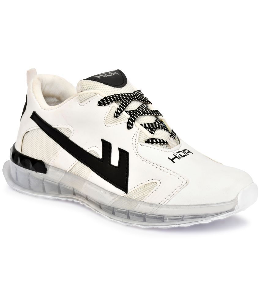     			HiDa White Men's Lifestyle Shoes