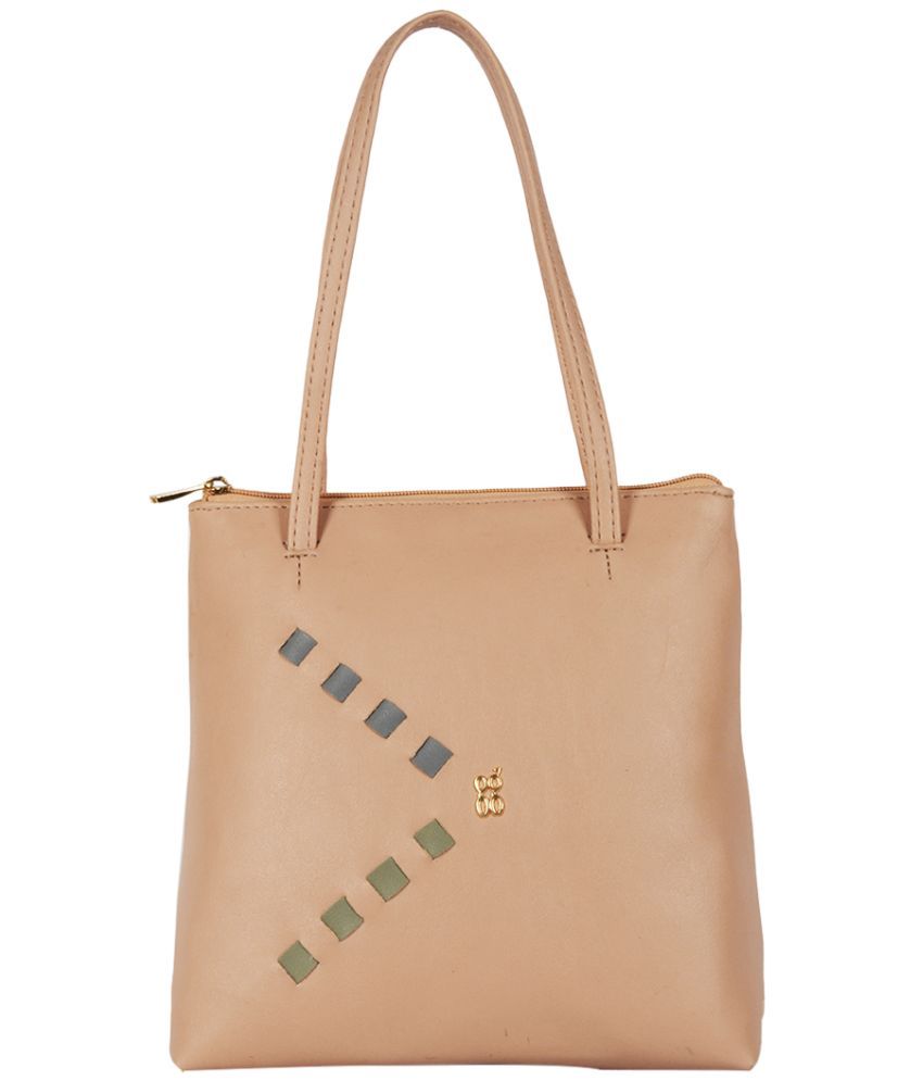     			Baggit Tote Bag PU Set of 1 ( Beige )