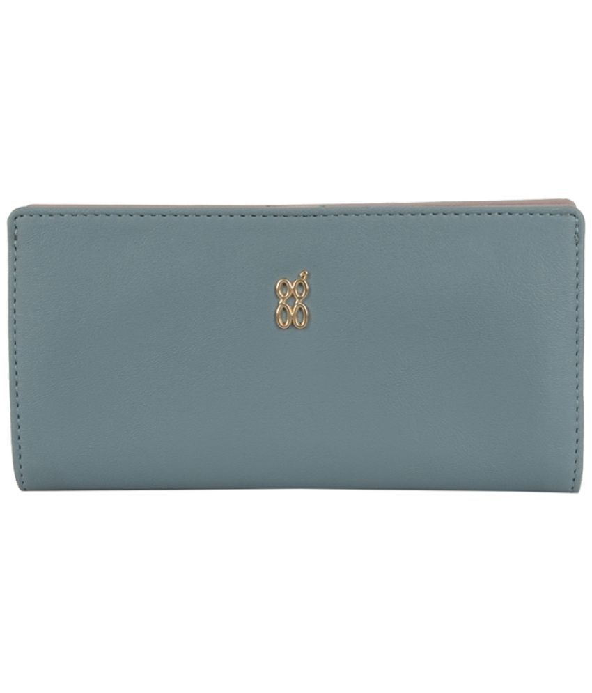     			Baggit PU Gray Women's Bi Fold Wallet ( Pack of 1 )