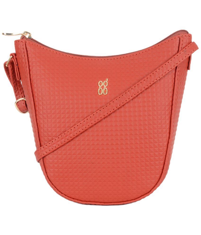     			Baggit Red PU Handheld