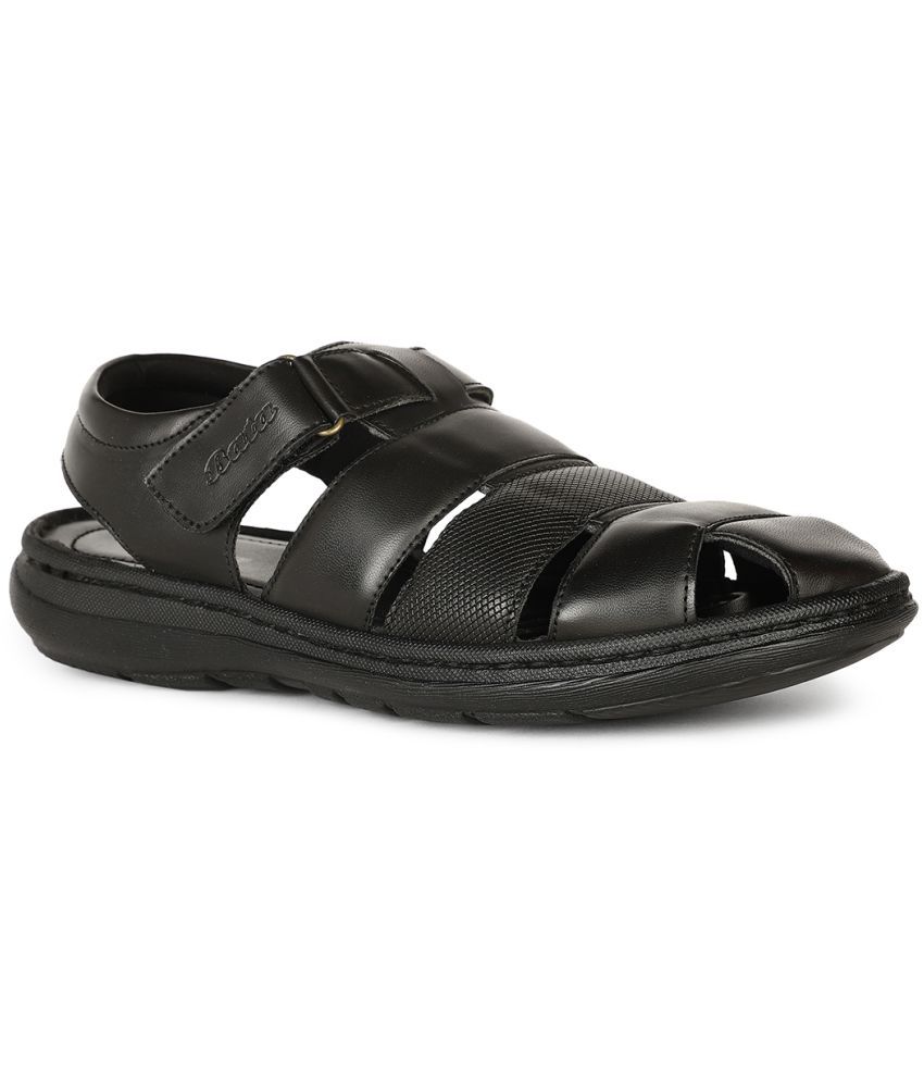     			Bata - Black Men's Sandals