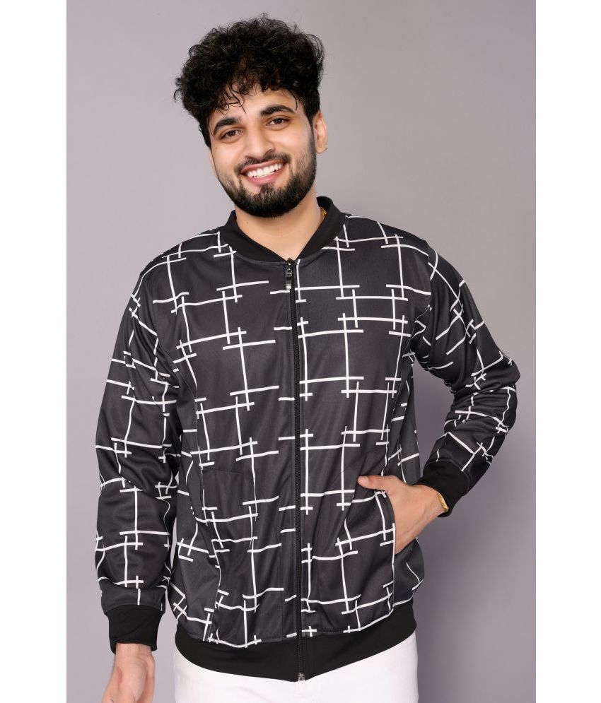     			Estro Polyester Men's Casual Jacket - Black ( Pack of 1 )