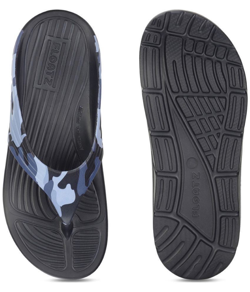     			Floatz Blue Men's Thong Flip Flop