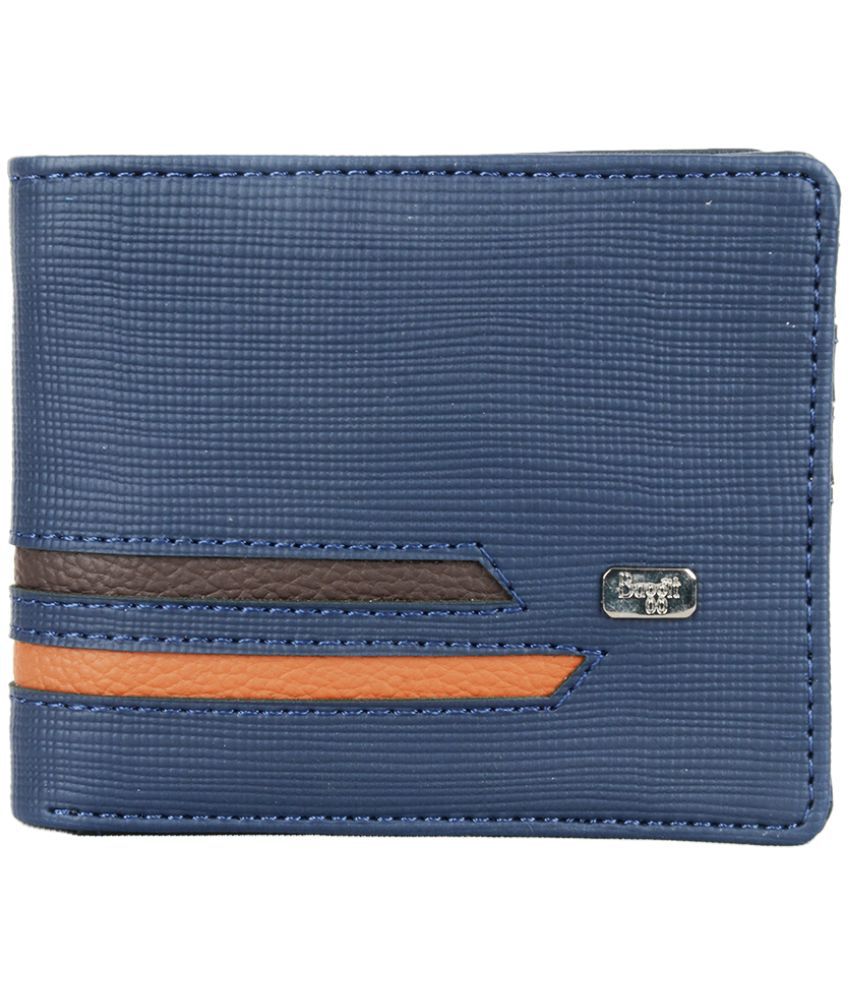     			Baggit PU Blue Women's Bi Fold Wallet ( Pack of 1 )