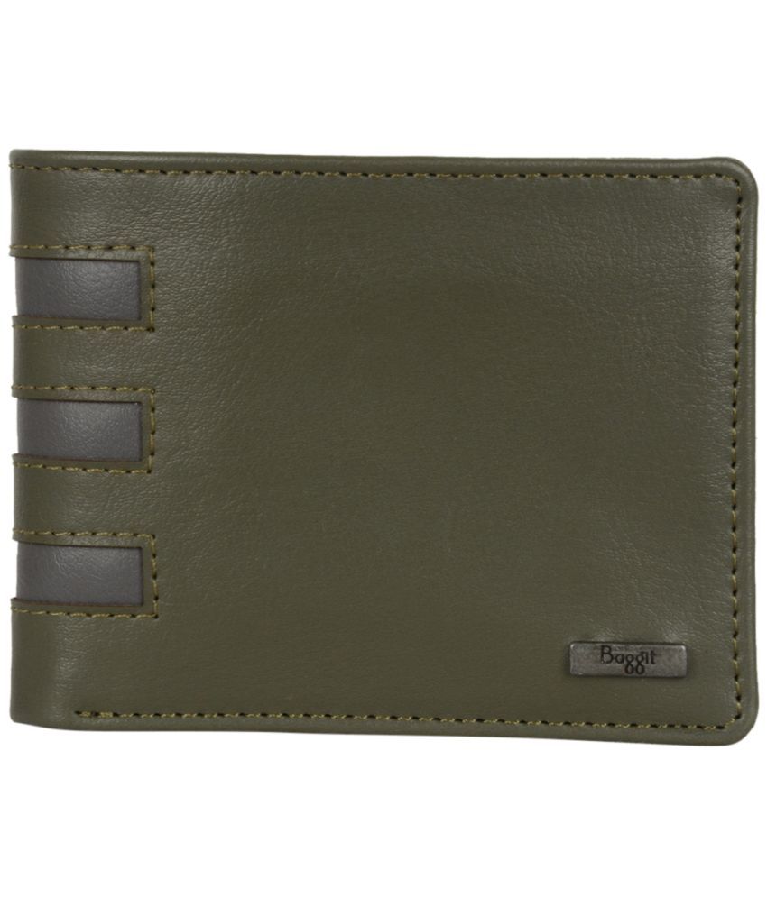     			Baggit PU Green Women's Bi Fold Wallet ( Pack of 1 )