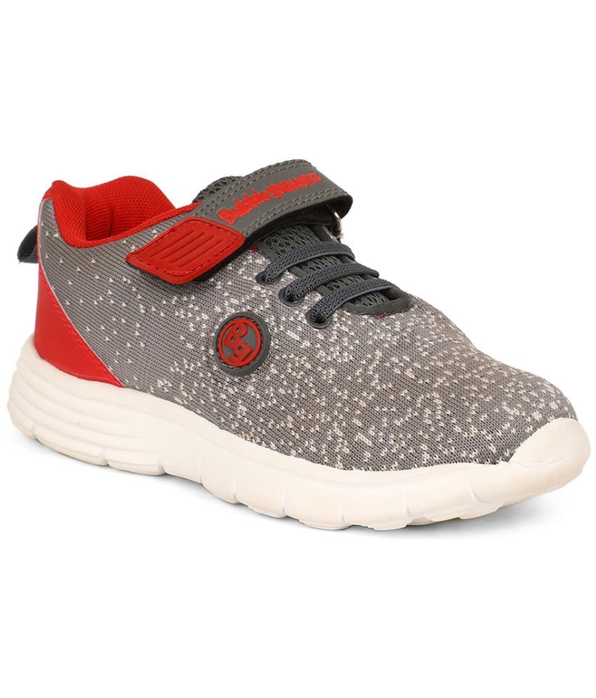     			Bubble Gummers by BATA - Gray Boy's Sneakers ( 1 Pair )