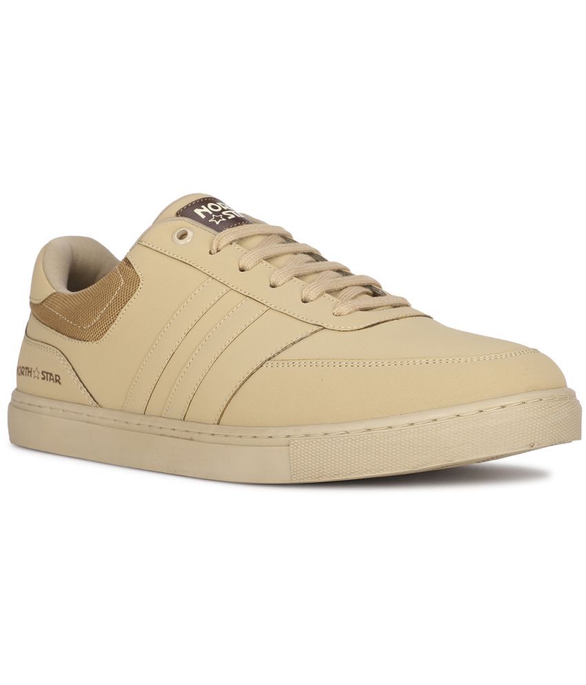     			North Star Tan Men's Sneakers