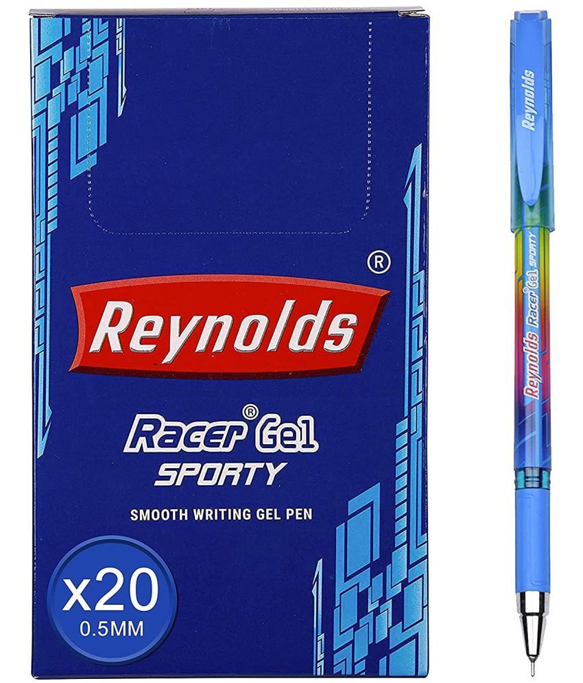     			Reynolds Racer Gel 1 Pcs Sporty Blue Pack of 10