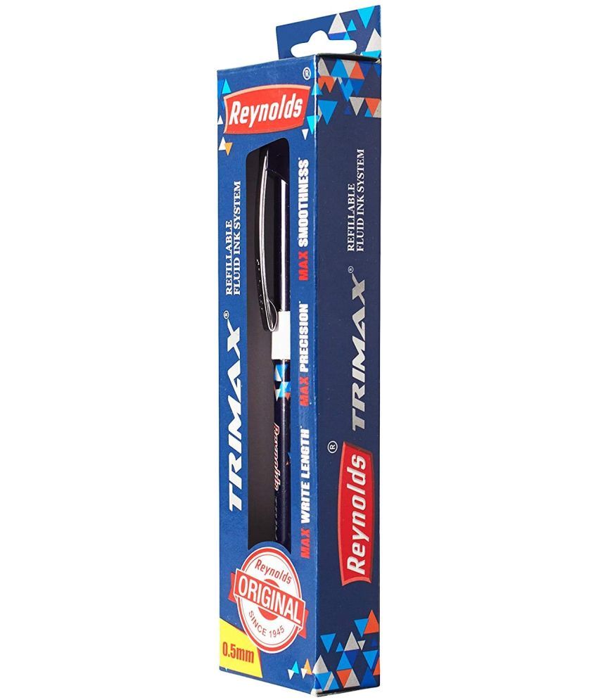     			Reynolds Trimax Ball Pen 1 Pcs Blue Pack of 2