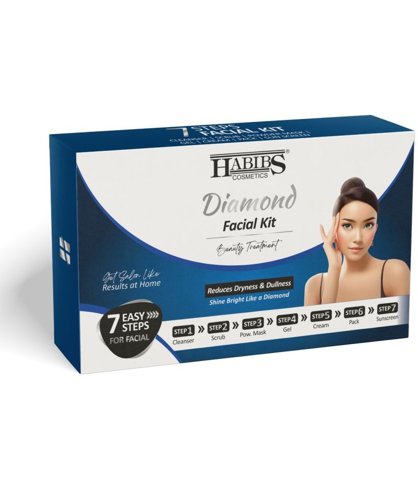     			Habibs 1 Time Use Facial Kit For All Skin Type Diamond 50 ( Pack of 1 )