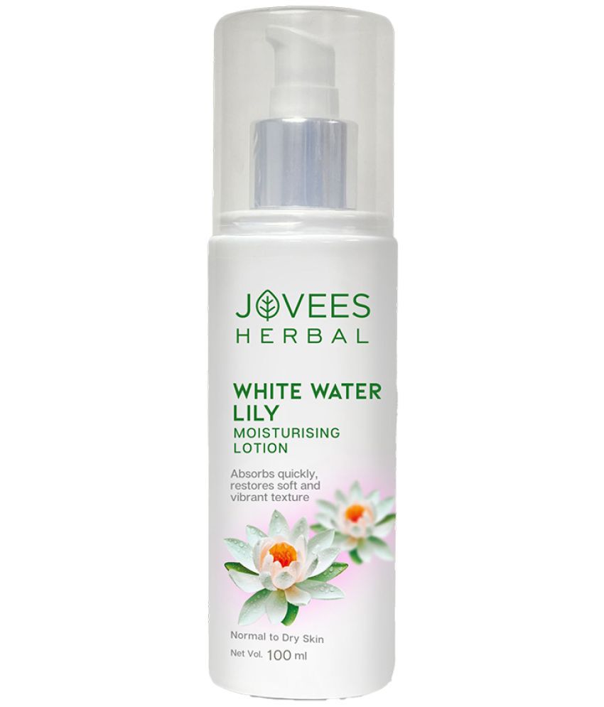     			Jovees Herbal White Water Lily Moisturizing Lotion | Lightweight & Non-Sticky 100ml