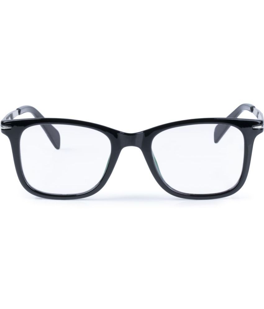     			Redex Black Square Eyeglass Frame ( Pack of 1 )