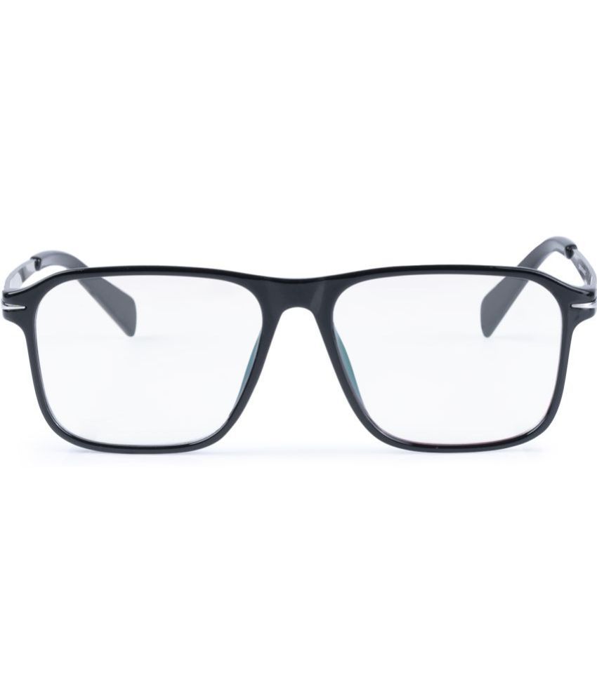     			Redex Black Square Eyeglass Frame ( Pack of 1 )