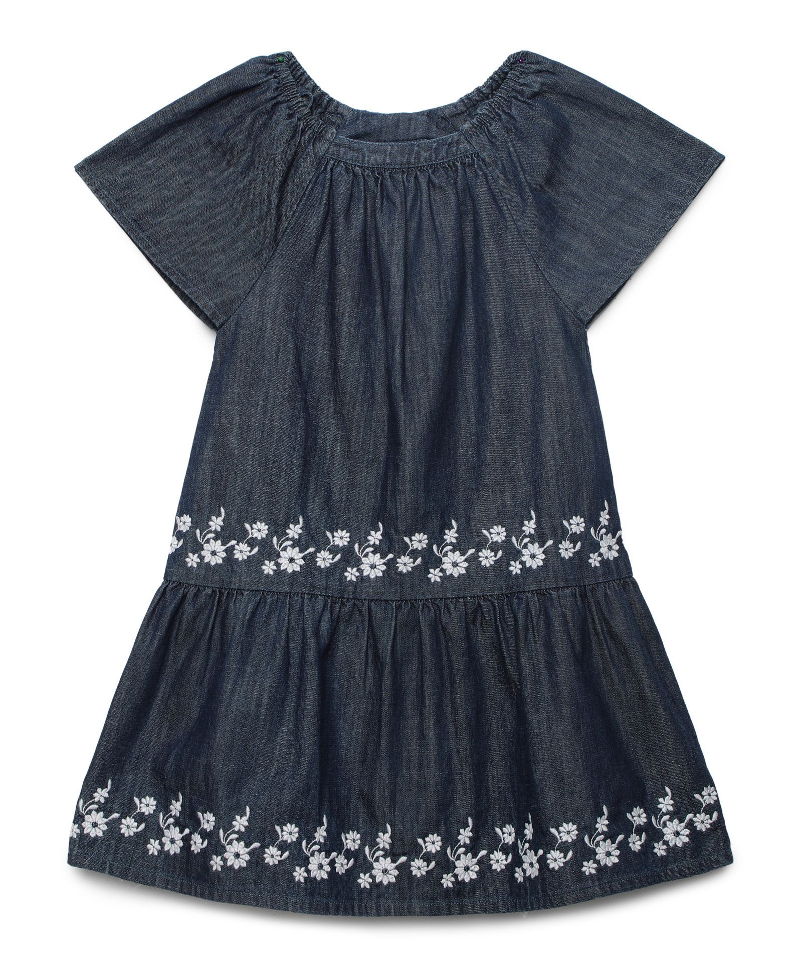     			Under Fourteen Only Cotton Frock For Girls ( Pack of 1 , Blue )