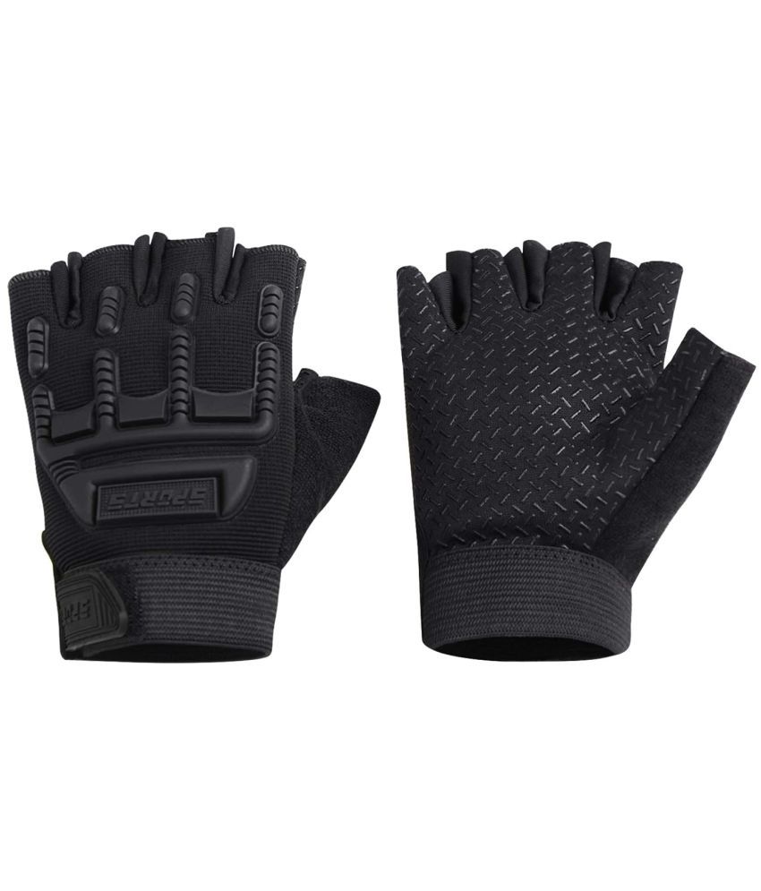     			ZAYSOO Full Fingers Nylon Riding Gloves ( Pair of 1 )