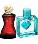 CFS Rose Lady & Pure Heart Blue EDP Long Lasting Perfume