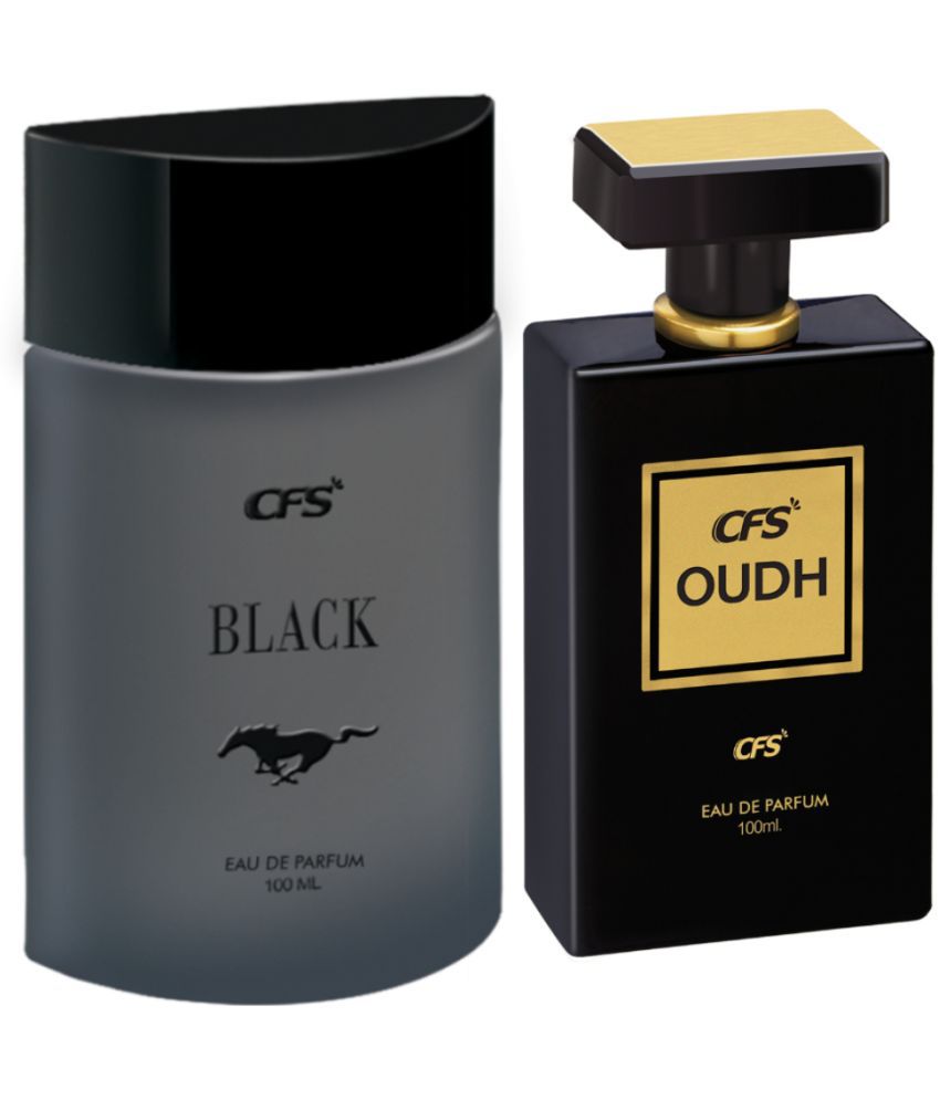     			CFS Black & Oudh White EDP Long Lasting Perfume