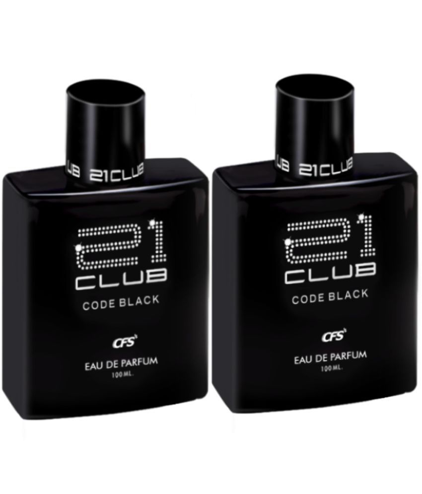     			CFS Code Black  & Black EDP Long Lasting Perfume