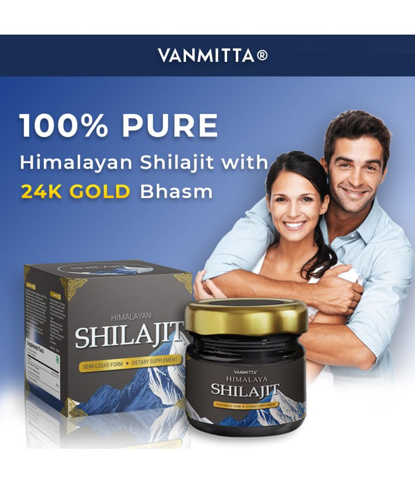     			VANMITTA Shilajeet Gold Resin Improves Immunity and Memory Enhancer, Natural Energy & Tstosterone enhancer, Improves Performance, Strength & Stamina, Improves