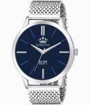 LimeStone Silver Stainless Steel Analog Men's Watch